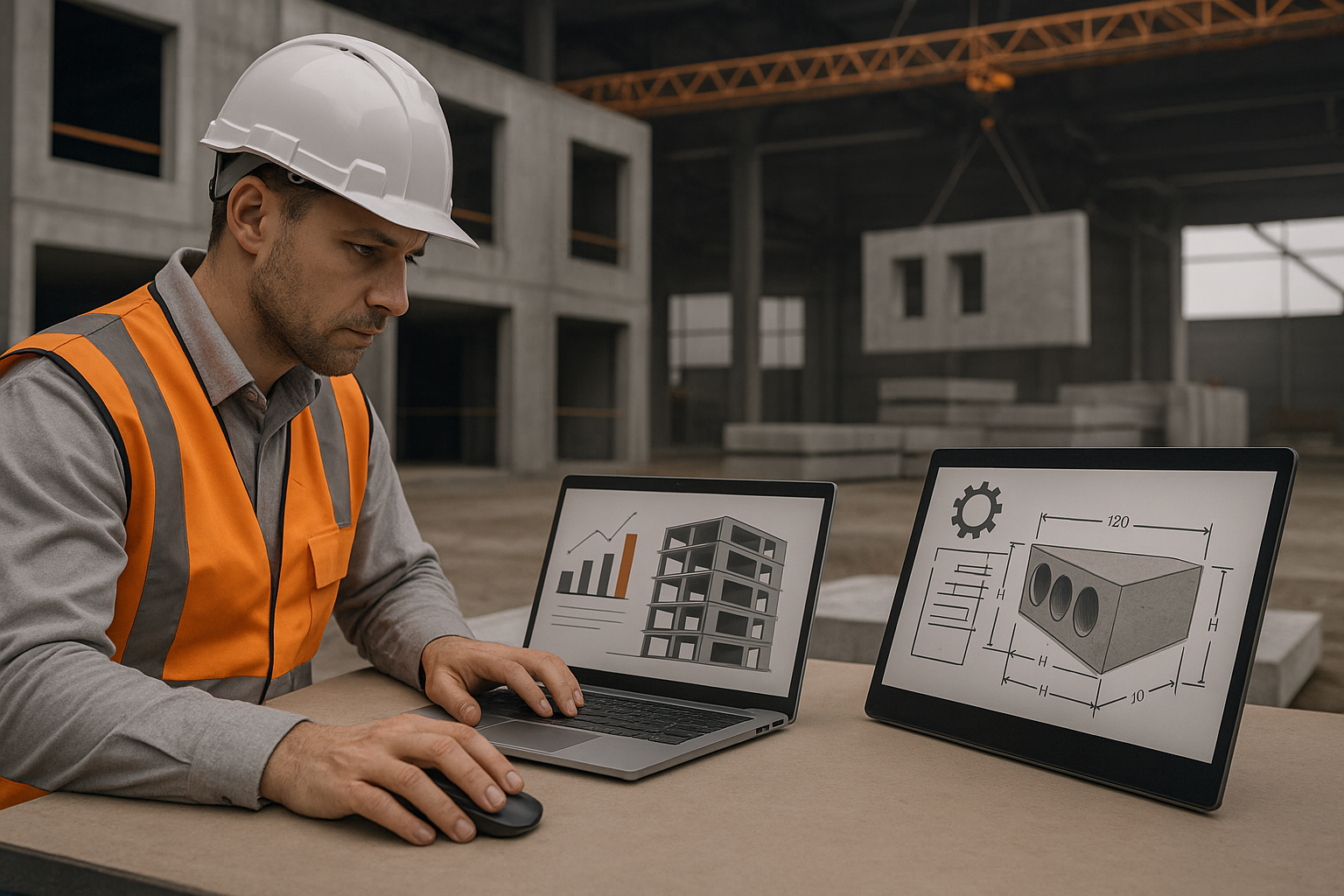 Transformación digital en la construcción: el futuro del hormigón prefabricado